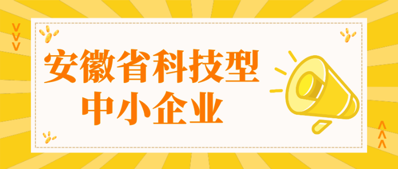 安徽省科技型中小企業(yè)